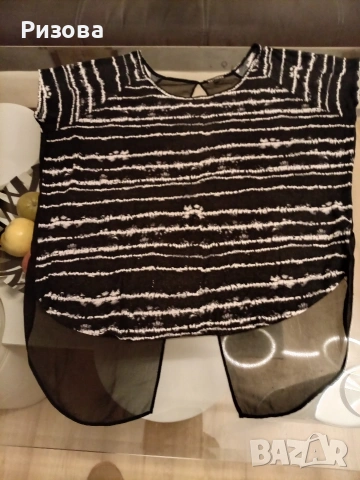 Подарявам дамски блузи, голями ХЛ, маркови, снимка 8 - Тениски - 54247969