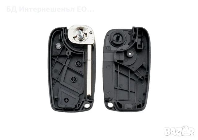 Кутийка за ключ с 3 бутона FIAT 500/500C/BRAVO II/CROMA/DOBLO/DUCATO/FIORINO/LINEA/PANDA/PUNTO/GRAND, снимка 2 - Части - 50917915