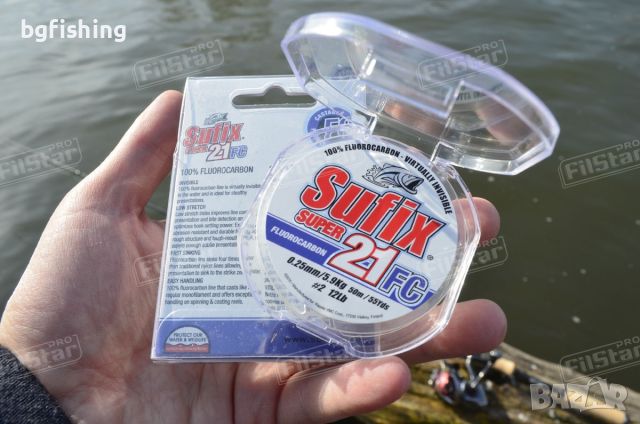 Sufix Super 21 Fluorocarbon, снимка 4 - Такъми - 45427966