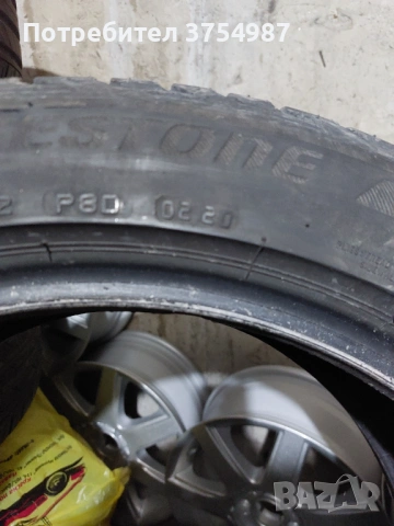 215 50 18 Bridgestone , снимка 2 - Гуми и джанти - 53913981