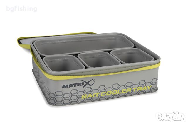 Хладилна чанта за стръв с кутии Matrix EVA Bait Cooler Tray, снимка 5 - Екипировка - 45449780