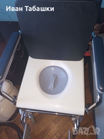 Комбиниран инвалиден стол за баня и тоалетна , снимка 3 - Други - 45009501