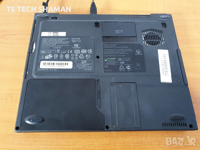 Продавам уникално запазен ретро лаптоп COMPAQ AVO N610C, снимка 8 - Лаптопи за игри - 52913579