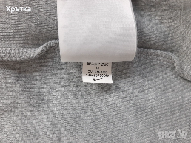 Nike Tech Fleece Windrunner - Оригинално мъжко горнище размер M, снимка 11 - Спортни дрехи, екипи - 53462846