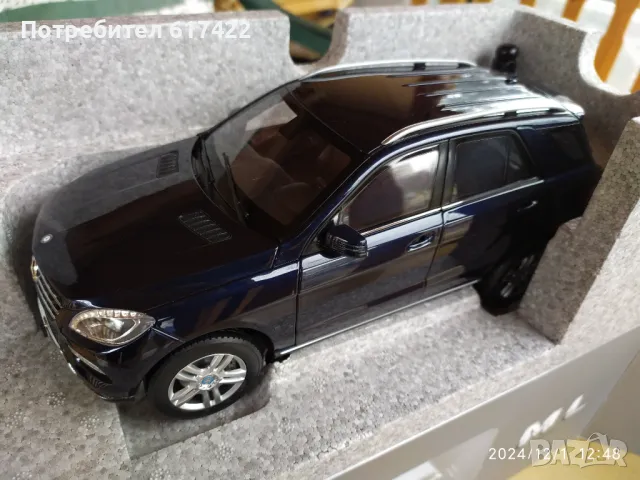 1:18 MERCEDES BENZ - M-CLASS ML 2011 - Minichamps, снимка 4 - Колекции - 48175986