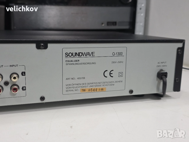 Soundwave Q-1300 – графичен еквалайзер за истински контрол! 🎚️🎶, снимка 7 - Еквалайзери - 52718390