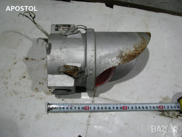 лампа сигнална светофар, снимка 2 - Антикварни и старинни предмети - 53927647