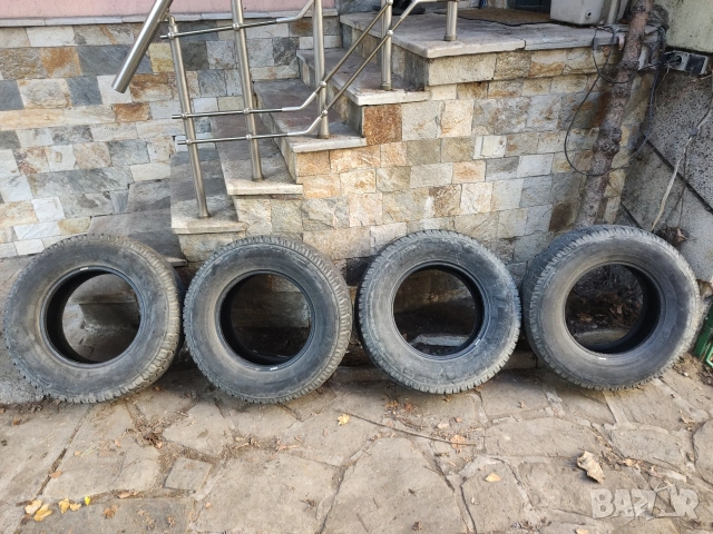 комплект 4бр. всесезонни гуми 215 75 15, снимка 12 - Гуми и джанти - 52620439