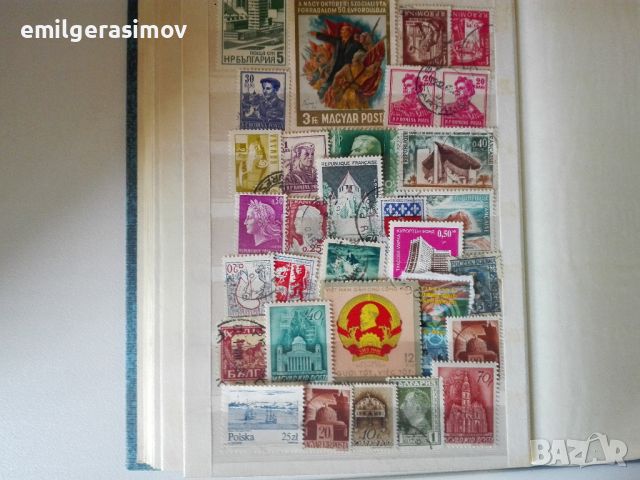 Класьор с пощенски марки, снимка 12 - Филателия - 45795937