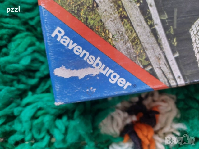 Пъзел "Zugspitze” Ravensburger 1975г. 1000 части, снимка 5 - Пъзели - 53872931