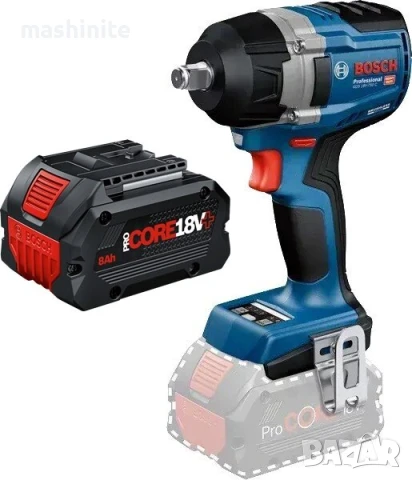 Акумулаторен ударен гайковерт безчетков GDS 18V-750 C 1xProCORE 8.0Ah+ Bosch, снимка 1