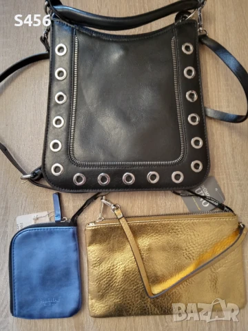 Дамска  чанта Zara + Подарък бижута Van Cleef , снимка 2 - Чанти - 50225262