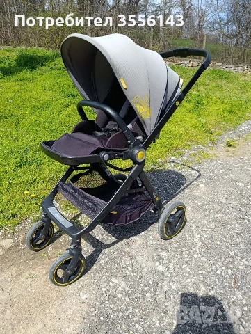 Бебешка количка Chipolino Елит Асфалт , снимка 9 - Детски колички - 54203127