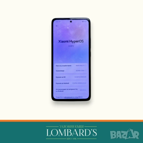 Redmi Note 14 128GB, N: 44166348, снимка 2 - Xiaomi - 53704241