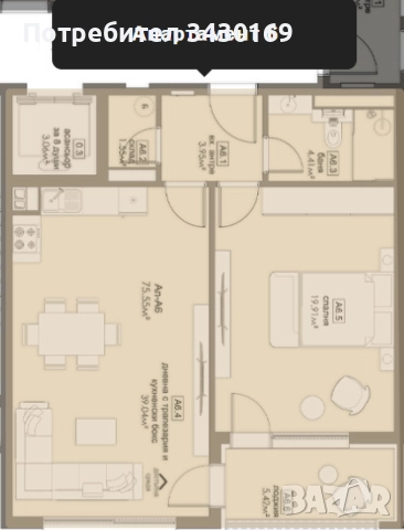 Продава 2-СТАЕН, гр. София, ж.к. Люлин 5, акт 14, снимка 3 - Апартаменти - 52016010