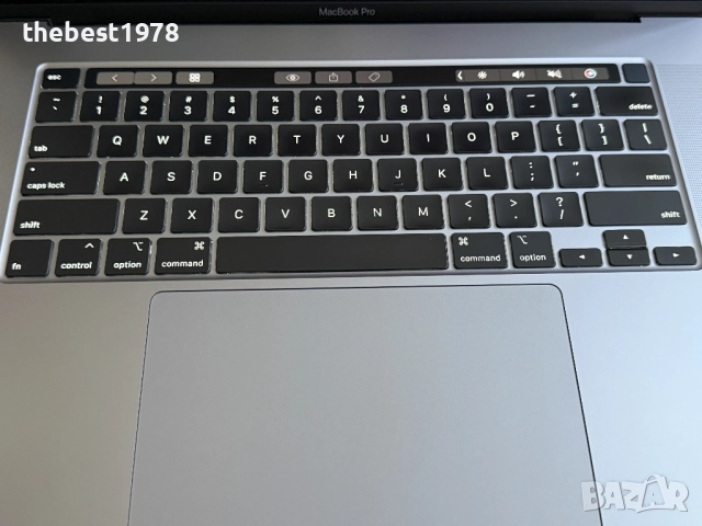 MacBook Pro 16 2019`Core i7-9750H/16GB RAM/512GB SSD/AMD 5300M/Бат 9ч, снимка 2 - Лаптопи за работа - 52617748
