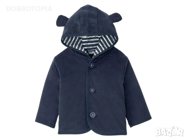 Комплект бебешко яке и ръкавички, снимка 2 - Бебешки якета и елеци - 53386365