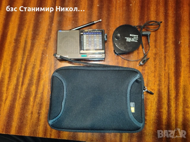 Използвано радио Panasonic RF-B10 FM/SW/MW World Radio Band Receiver.