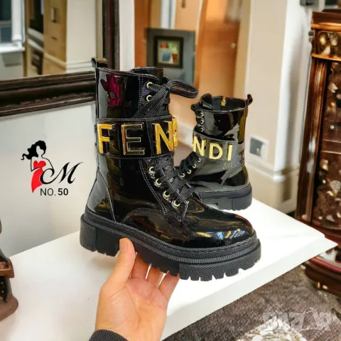 дамски боти fendi , снимка 7 - Дамски боти - 46859349