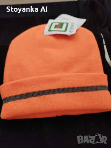 Зимна шапка 3М оранжев , снимка 4 - Шапки - 52494420