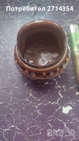 Керамична кошничка , снимка 4 - Декорация за дома - 50486596