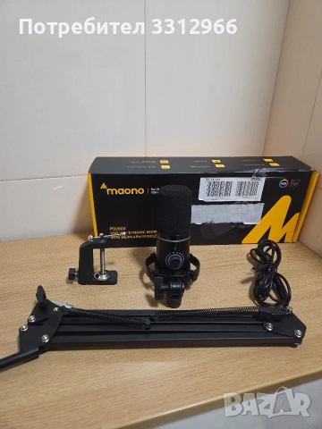 Чисто нов Динамичен професионален микрофон Maono PD200X 