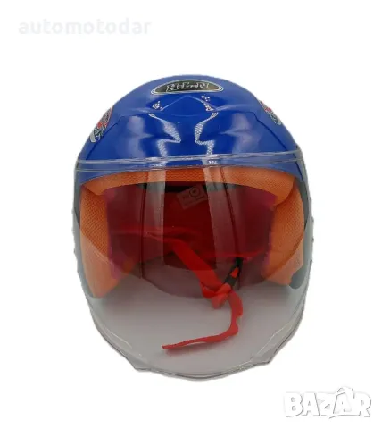Отворена детска мото каска скутер мотопед, снимка 6 - Аксесоари и консумативи - 50006554