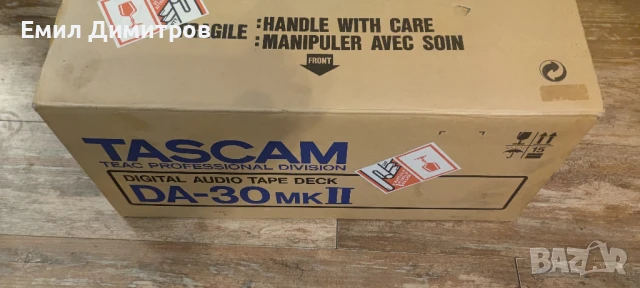Tascam DA30 MK II Professional DAT Recorder , снимка 3 - Декове - 51199628