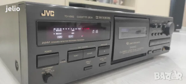 Триглав касетен дек JVC TD V662, снимка 3 - Декове - 48866936