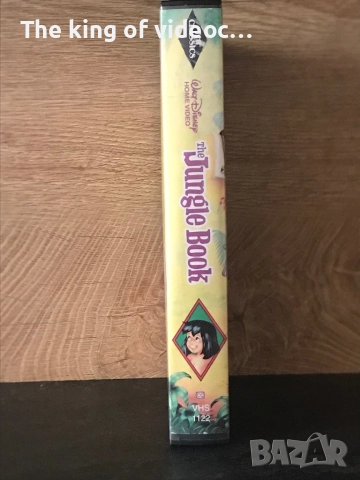 Видеокасета Книга за джунглата , снимка 4 - Анимации - 52439796