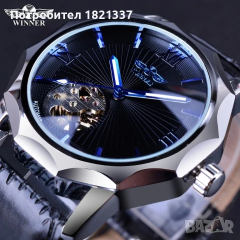 Луксозен механичен автоматичен часовник , снимка 2 - Мъжки - 51387777