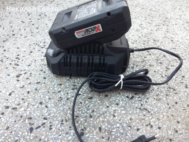 Продавам комплект Parkside Performance батерия 4Аh и зарядно 4,5А, снимка 6 - Друга електроника - 54242635