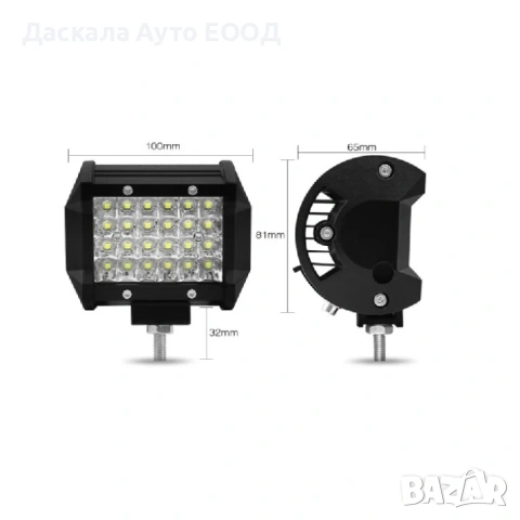 1бр. ЛЕД бар LED bar прожектори лампи 72W , 10-30V
