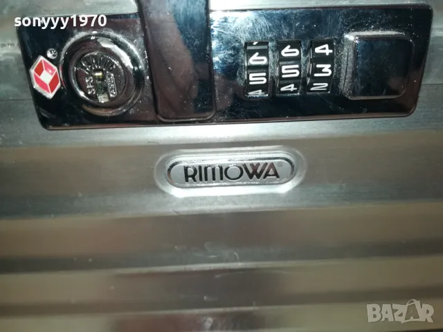заявен-RIMOWA GERMANY 1898-МАРКОВ АЛУМИНИЕВ КУФАР 1904251928LNWC, снимка 4 - Микрофони - 49962591