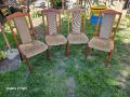 Масивни трапезни столове, снимка 1 - Столове - 45172250