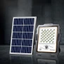 Мощен LED соларен прожектор с дистанционно, 300W, 236 LED, IP67 – Автономно осветление до 200 м², снимка 3