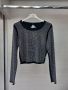 Пролетна къса блузка, снимка 1 - Блузи с дълъг ръкав и пуловери - 45345053