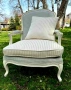 Елегантно и комфортно кресло в провансалски стил, снимка 1