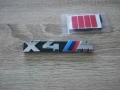 Предна решетка сребриста емблема BMW X4M , снимка 1