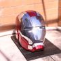 Моторизирана маска Iron Man MK5 1:1 с гласова команда Роботизирана каска Железния човек, снимка 2