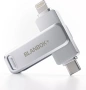 Blanbok+ MFi сертифицирана USB флашка 256GB iPhone Android 3в1, снимка 1