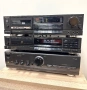 🔊Ретро аудио система - сет TECHNICS - усилвател, сд плеър и дек🔊, снимка 1