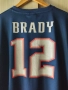 NFL / New England Patriots #12 BRADY - мъжка тениска 2XL, снимка 2