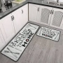 Комплект водоустойчиви постелки за кухня, различни цветове, снимка 18