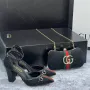 Дамски обувки на ток Gucci Код D1168, снимка 2