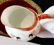 Кана,каничка японски порцелан,злато,гейши. , снимка 6