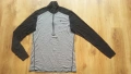 NORRONA Wool Zip Neck 89% Merino Wool размер M термо блуза 89% Мерино вълна - 2475, снимка 1