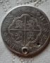 Сребърна монета 2 реала 1722  Испания , снимка 5