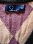 Кариран пуловер Fred Perry, снимка 2