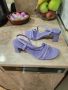  Дамски сандали в бледо лилав цвят, снимка 5